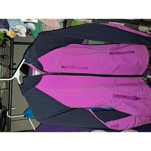 Columbia Womens Utility Jacket Pink and Black Size Small